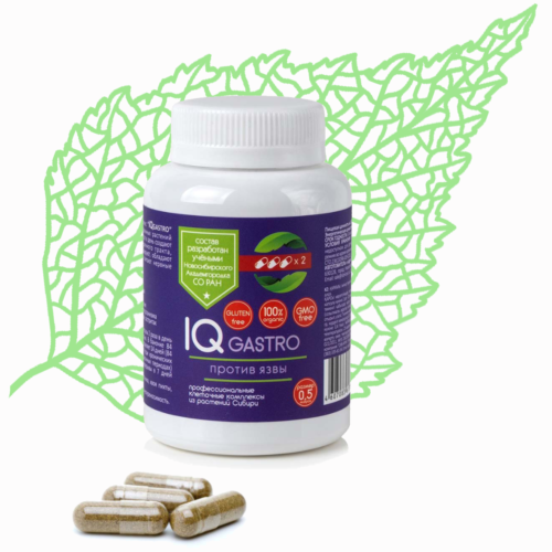 Комплекс растительных концентратов АйкьюГастро  (IQ gastro)